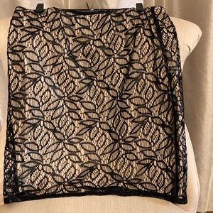 Ann Taylor lace skirt